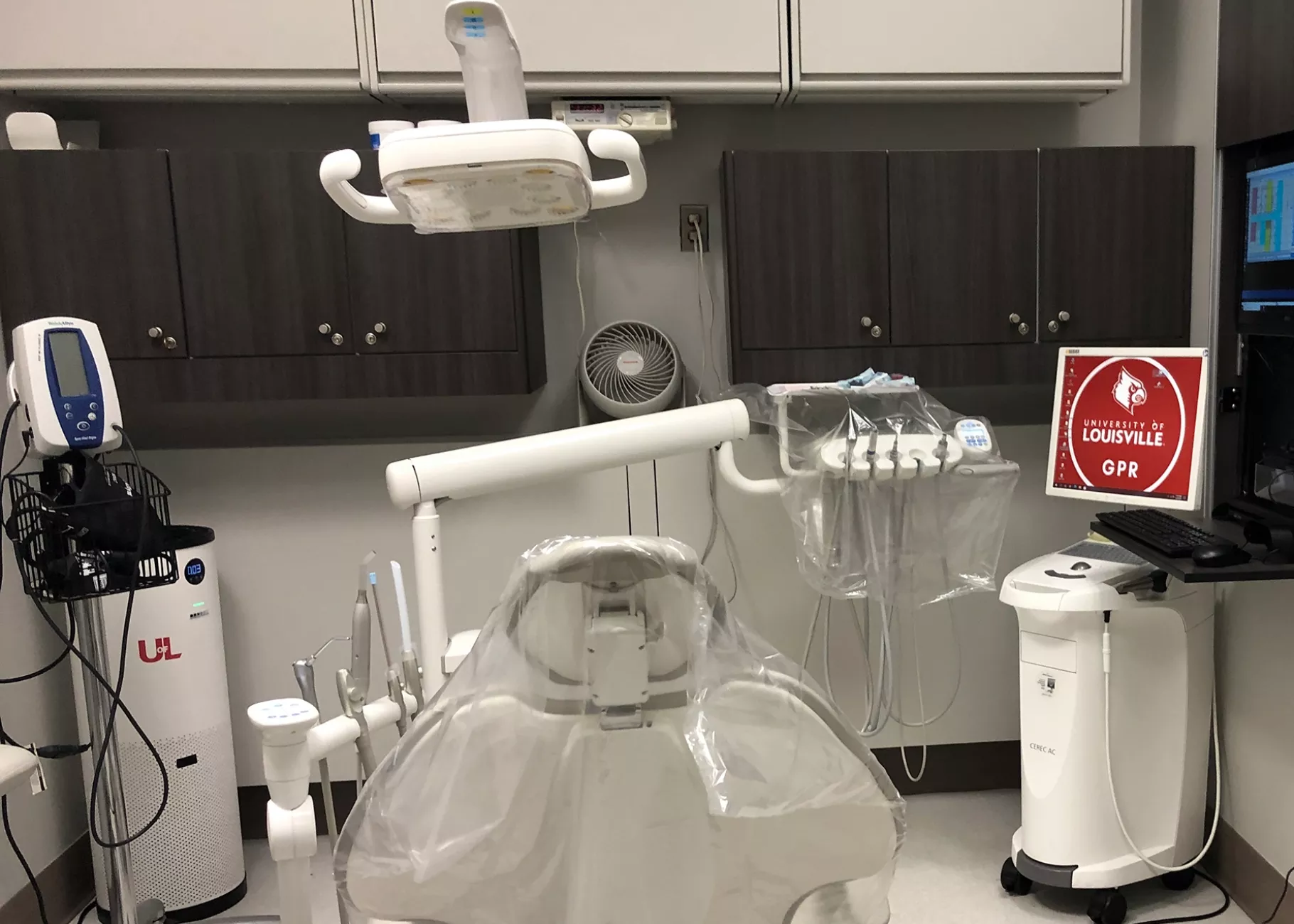 Dental treatment room at General Practice Residency